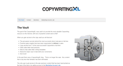 Desktop Screenshot of copywritingxl.com